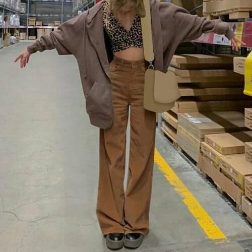 JAYCOSIN Women's Corduroy Trousers