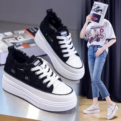 Summer Yellow Retro Men Vulcanized Shoes Korea Style Platform Canvas Shoes Designer Mens Rubber Sole Sneakers Zapatos de mujer
