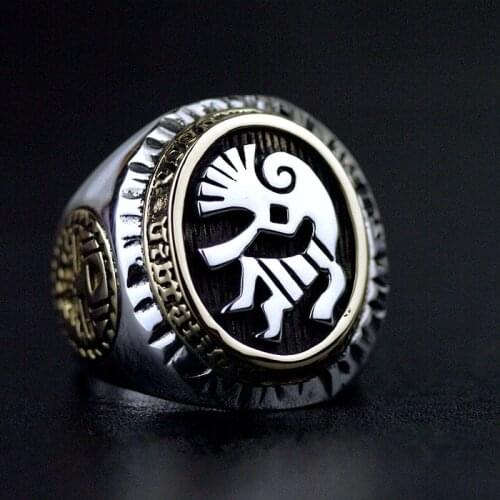 Fashion new Indian, patron saint Thai silver ring
