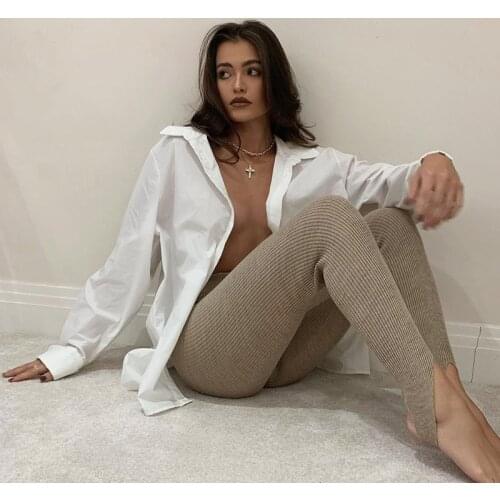 Msnoloa Women's Knitted Leggings