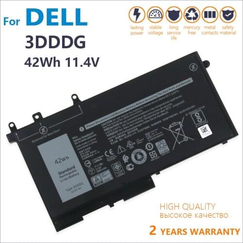 Genuine new 3DDDG Laptop Battery For Dell Latitude 5280 5288 5480 5580 5490 5590 5491 5591 5495 5488 M3520 M3530 Series batteria
