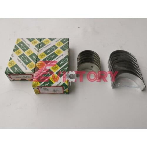 For Isuzu 3LD2 main crankshaft bearing+con rod beairng for hiatch ZAXIS35UL