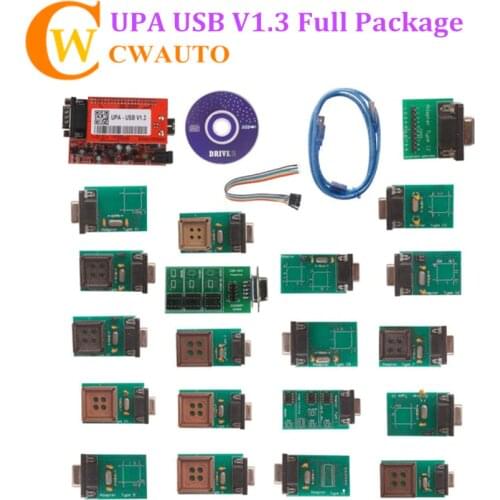 UPA USB Programmer With NEC Function Full Adaptors V1.3