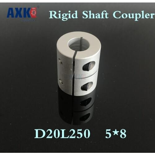 2021 Real Sale Bearing Rodamientos Axk Rigid Shaft Coupler Clamp 5mm To 8mm Stepper Servo Motor Coupling D20 L25 5x8mm Cnc Mill