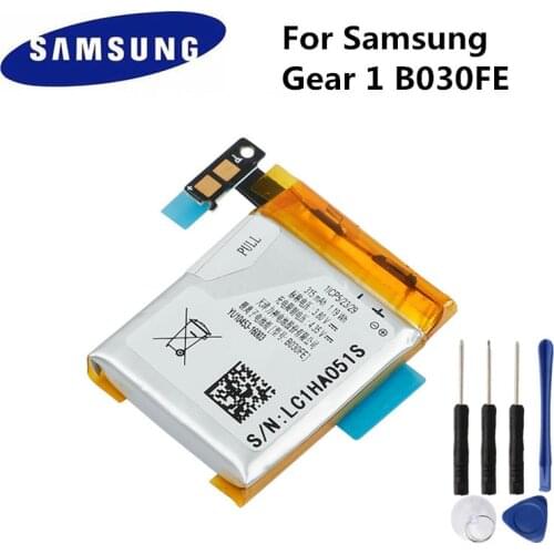 Samsung 100% Original 315mAh Battery Samsung B030FE GH43-03992A SP48223 for Samsung Gear 1 SM-V700 B030FE GH43-03992A+Tools