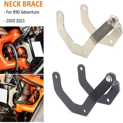 Neck Brace Headlight Reinforcement Bracket Set For 890 Adventure 890 ADV 890adv 2020 2021 Motorcycle Accessories 890Adventure