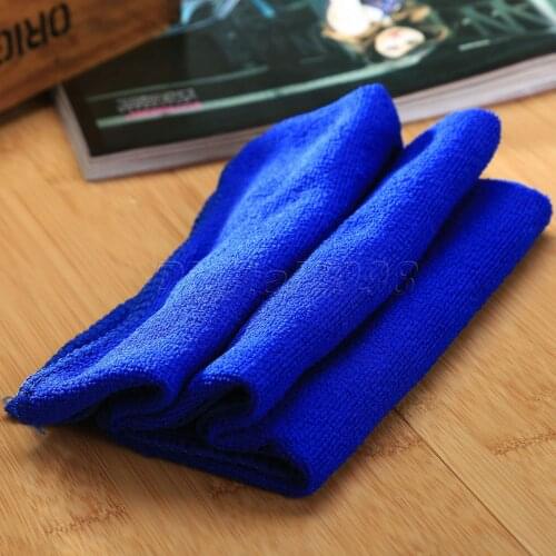 Yetaha 1Pc 30x70cm Microfiber Glass Cleaning Towel Car Wash Care Cloth Stainless Steel Polishing Scrubbing Waxing Window Cloth