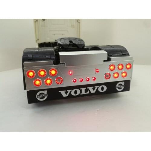 1/14 Rc Trucks Option Part Metal Tail Lights Led Lamp For Radio Control Toys Tamiya Tractor Trailer SCANIA MAN VOLVO Benz Actros