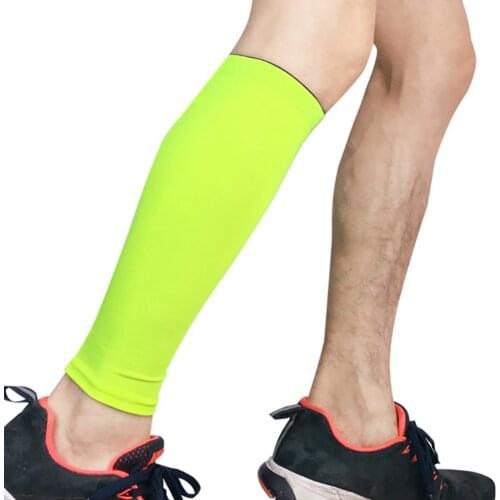 1Pcs Sports Compression Leg Sleeves Calf Shin Splint Support Brace Protector for Cycling Running Basketball Golf
