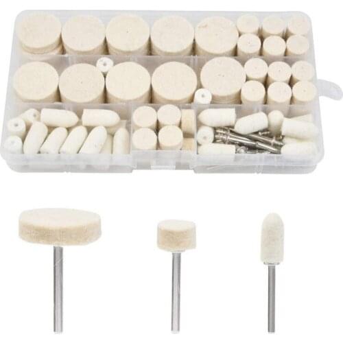 123PC Wool Polishing Wheel Boxed Electric Grinding Grinding Machine Grinding and Polishing Set