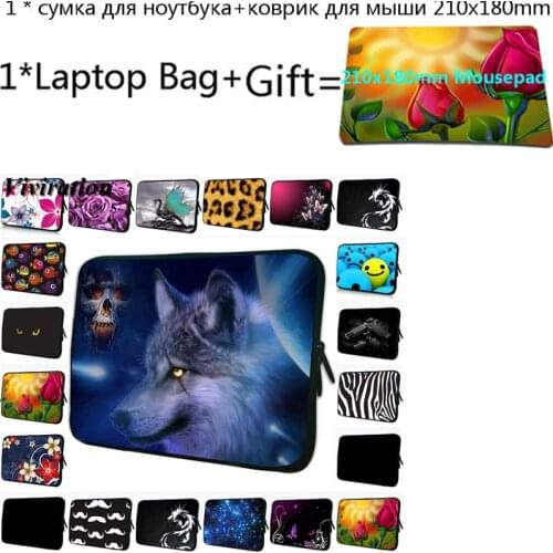 14 Notebook Bag With 21x18cm Gaming Mouse Pad 17 13 Sleeve Laptop Bag 15 15.6 17.3 12 10 7 Tablet Cover For e-Book iPad Mini 5
