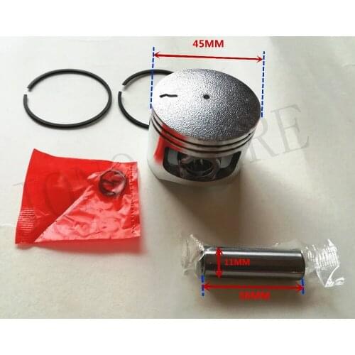 45mm Piston Kit 5200 Chainsaw Piston Assy Set with Ring and Pin for CHAIN SAW Spare Parts New