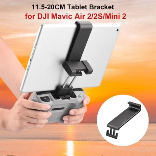 Remote Control Tablet Holder Extended Bracket for DJI Mavic Air 2/Air 2S /Mini 2 Accessories Transmitter Tablet Clip Bracket