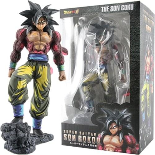Dragon Ball Son Goku Super Saiyan 4 Toy figure commemorative gift Desk decorations collection model toys