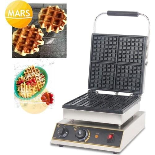 Kitchen Appliances Electrical Waffle Maker Belgian Liege Waffles Toaster Waffle Cone Grill Cake Oven Pan Machine for Business