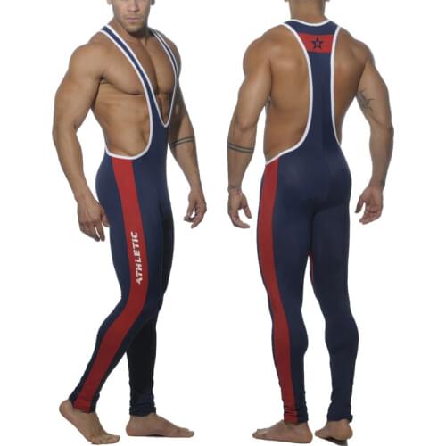 Star B Man Tight Leotards&Unitards Jogging Pants One piece Swimwear Full body bodywear Tights Wrestling Singlet Gym Suit G8061