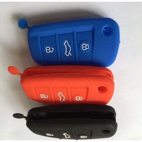 2 or 3 Buttons Remote FOB Key Cover For Chery Silicone Key Case Protecting Holder ARRIZO7 E3 E5 A3 A5 Tiggo 3 5 Fulwin2 Eastar