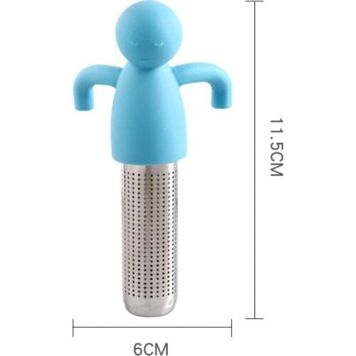 Stainless Steel Tea Maker Creative Manual Tea Strainers Filter Kitchen Gadget Tea Infuser Strainer Teaware Teapot Accessories