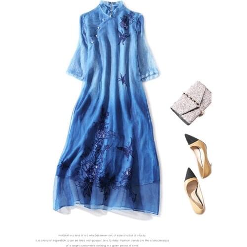 Летние платья с принтом Skyesky China At AliExpress