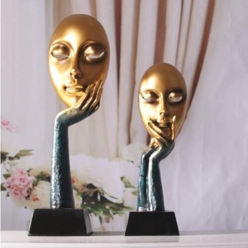 Nordic modern beauty resin sculpture angel figure statue art girl figurine crafts home decor accessories valentines day gift