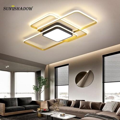 Led Ceiling Light Modern 110v 220v Indoor Ceiling Lamp For Living Room Bedroom Dining Room Lamp Home Decoration Light Fixture