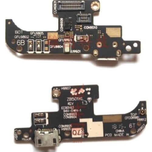 10pcs/lot New Micro Dock Port Connector Board For Asus Zenfone Live ZB501KL USB Charging Port Flex Cable