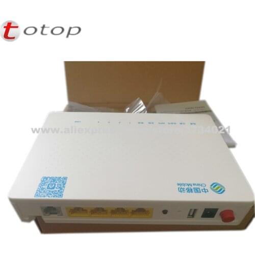 4Pcs free shipping F663N ont zte gpon onu 3FE+1GE english firmware same as Huawei HG8546M ZTE623 optical network terminal