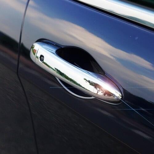 ABS Chrome FOR Jeep Cherokee KL 2014 2015 2016 2017 2018 Car Door protector handle frame Cover Trim