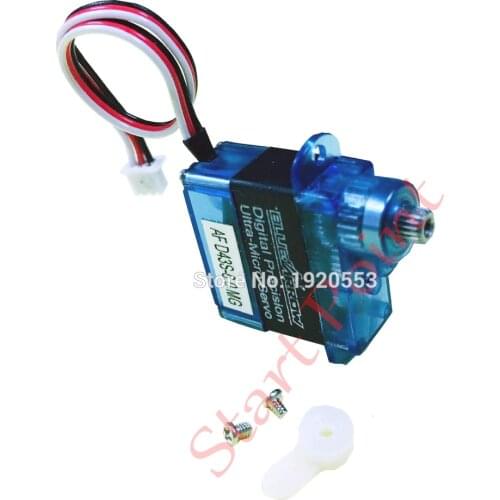 WLtoys K130-009 Upgrade Metal 4.3g Digital Servo Bluearraow AF D43S-6.0-MG Parts For Wltoys XK K130 3D 6G 6CH RC Helicopter Blue