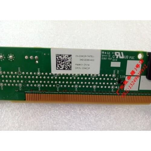 For Dell R620 Server 1-Slot 2-SlotPCI-E riser card expansion card 034CJP 8TWY5