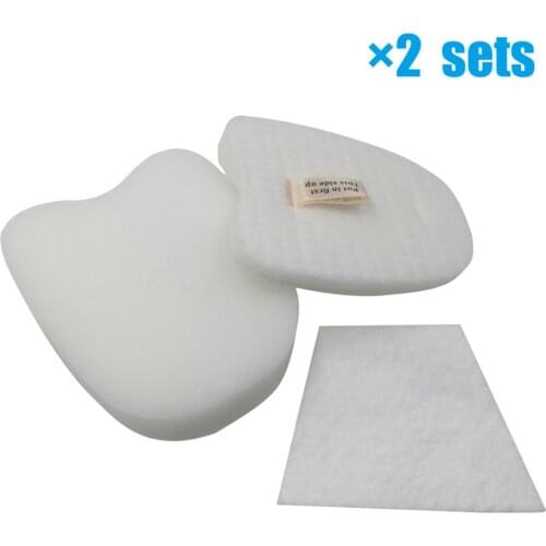 2 Set Felt & Foam Filters for Shark Rocket HV319 HV320 HV321 HV322 HV324 HV345 UV330 UV422 ZS350 ZS351 ZS352 Vacuum Cleaner Part