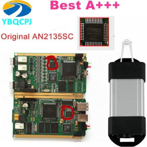 Best Quality A+++ V195 CAN Clip for Renault Diagnostic Interface with Original Full Chip AN2135SC AN2136SC Multi-Languages