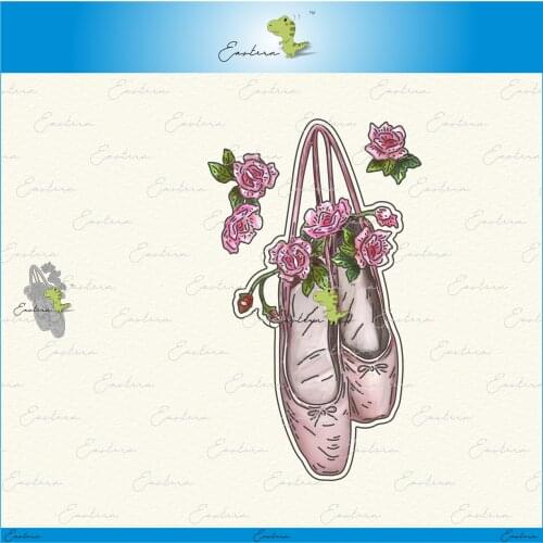 Ballet shoes metal cutting dies 2021 new diy molds Scrapbooking Paper Making die cuts crafts