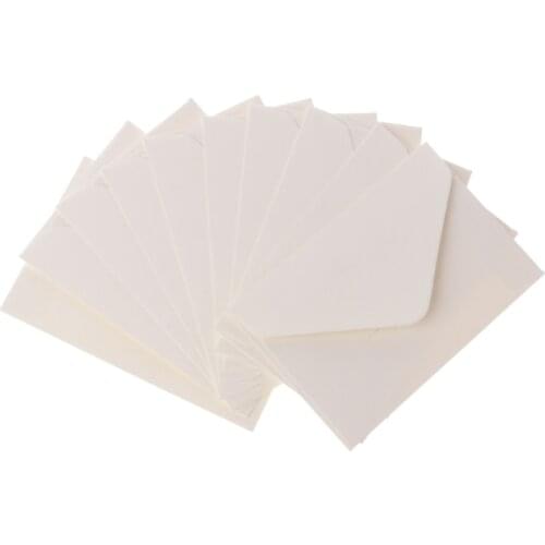 P82F 50pcs/lot Craft Paper Envelopes Vintage European Style Envelope For Card Scrapbooking Gift