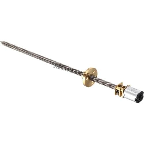 GA12YN20-T5*160 T-Form Thread Output Shaft N20 Micro Gear Motor outer Diameter 5MM*160MM 6V12V For DIY Model