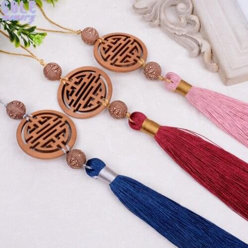 10pcs Fabric Tassel Flower Beads Curtain Tieback Hanging Ball Fringe Trim Craft Jewelry Pendant Textile Sewing Accessories Decor