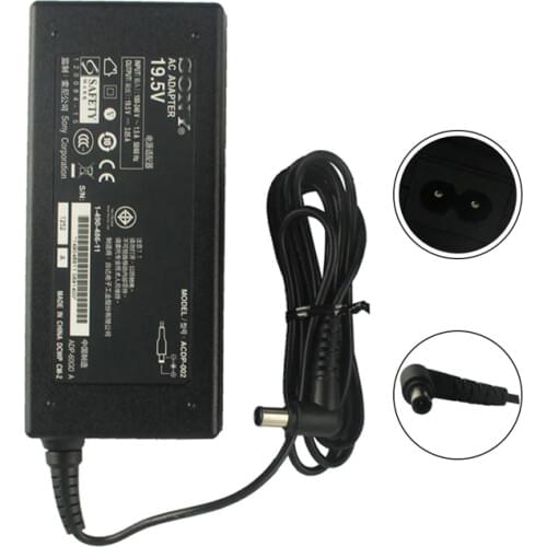 19.5V 3.05A AC Adapter For Sony ACDP-002 LCD TV 32-42 inch Power Charger