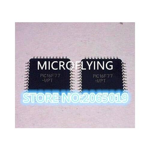 2PCS PIC16F77-I/PT PIC16F77-I PIC16F77 16F77-I/PT TQFP-44 IC