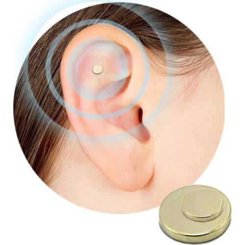 2Pcs/1Pair Magnet Auricular Quit Smoking Zerosmoke Acupressure Patch Not Cigarettes Health Therapy