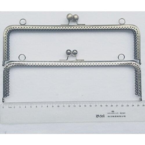 Bronze light golden metal clasp DIY handbag accessories women purse frame 5pcs/lot