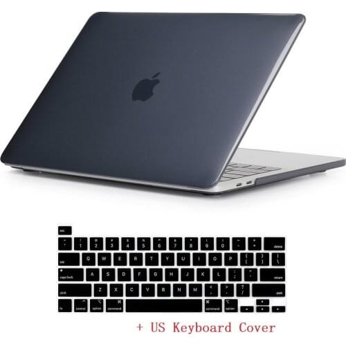 For New MacBook Pro 16 Case 2019 Release A2142 Laptop Case + US Keyboard Cover for Mac Book Pro 16" with Touch ID Touch Bar