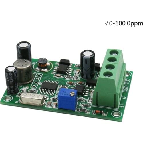 DC12-24V 0-100ppm oil fumes concentration Detect transmitter RS485 4-20mA Cigarette kitchen fume Smoke measurement sensor module