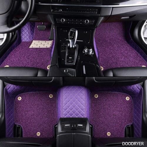 DOODRYER Custom car floor mats For suzuki grand vitara jimny sx4 swift car accessories waterproof carpet rugs foot mats