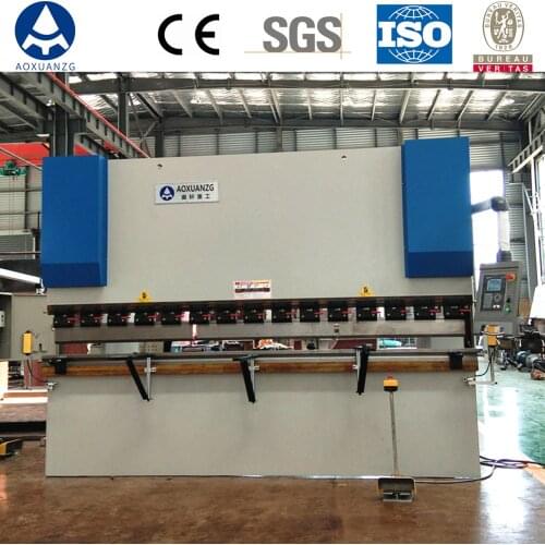 WC67K Series Hydraulic Double Servo CNC Bending Machine Metal Plate Press Brake For Sale