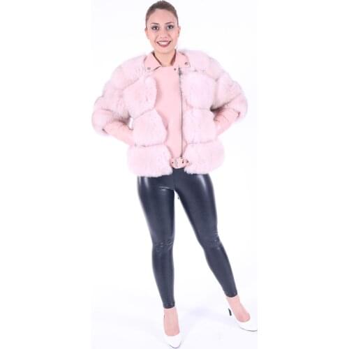 Isnova Black Fur Coats