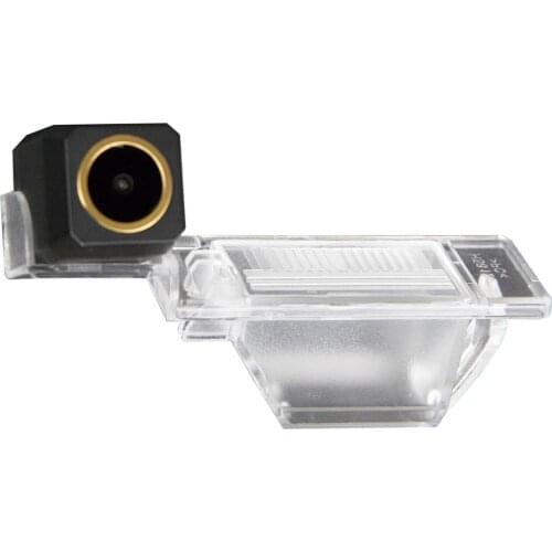 Rear View Backup Camera Golden for Peugeot 307 307CC Citroen QUATRE & TRIOMPHE C4 C5/ NISSAN Kicks QASHQAI/X-TRAIL, HD 1280x720p