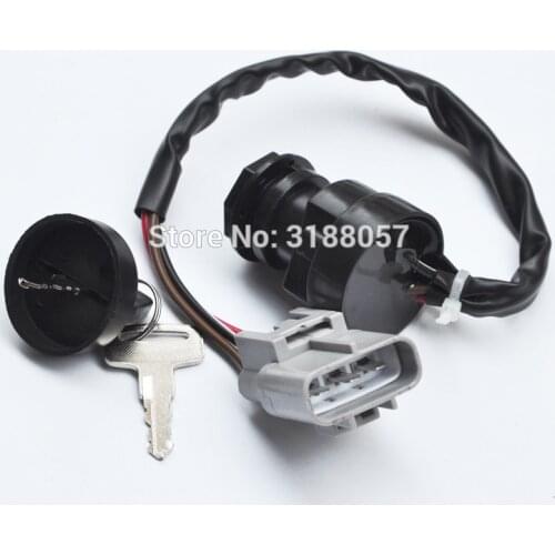 Ignition Switch Key for YAMAHA GRIZZLY 700 FI 4X4 YFM700 2009 2010 2011 2012 2013
