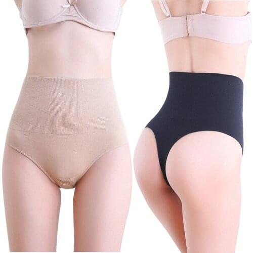 Shaping Underwear Waist Trainer Pulling Briefs Shapewear High Waist Butt Lifter Women Sexy Thong Shaper Tummy Control Panties