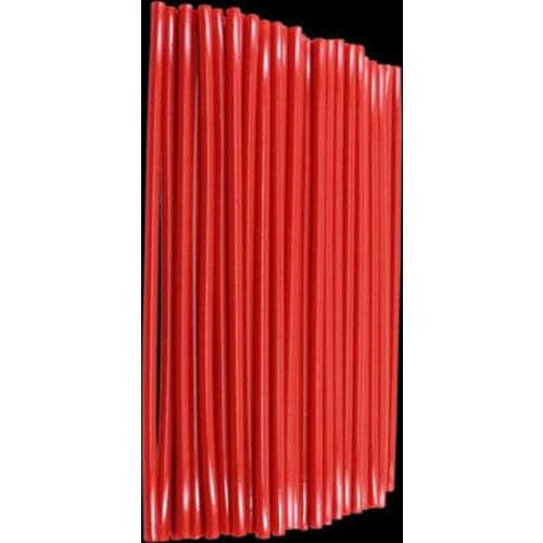 Red Motorbike Wheel Rim Spoke Wraps Skins Cover Tube Off Road Dirt Bike CR CRF