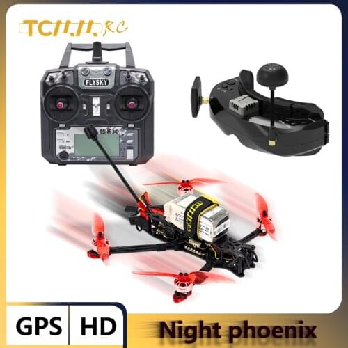 Tcmmrc fpv racing drone Night phoenix 4 inch drone long-time sailing racing drone 2750kv motor 20a flying stack for fpv drone
